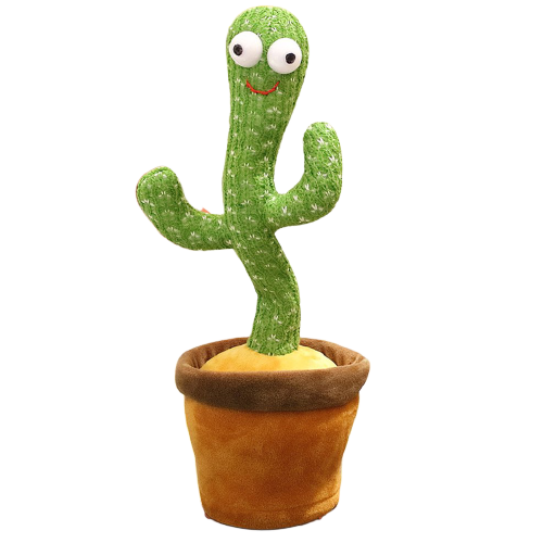 Cute Dancing and Talking Cactus Toy