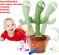 Cute Dancing and Talking Cactus Toy